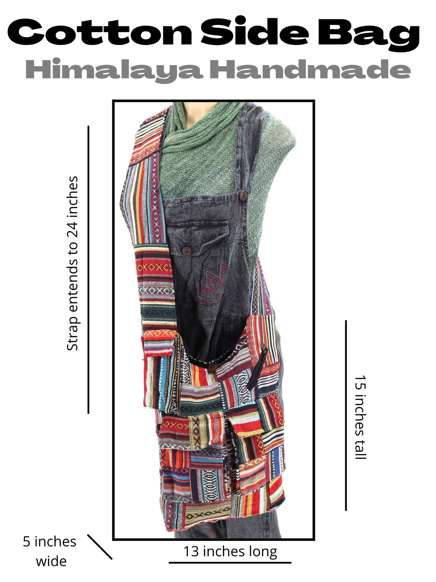 Cotton Patch Handmade Crossbody Bag