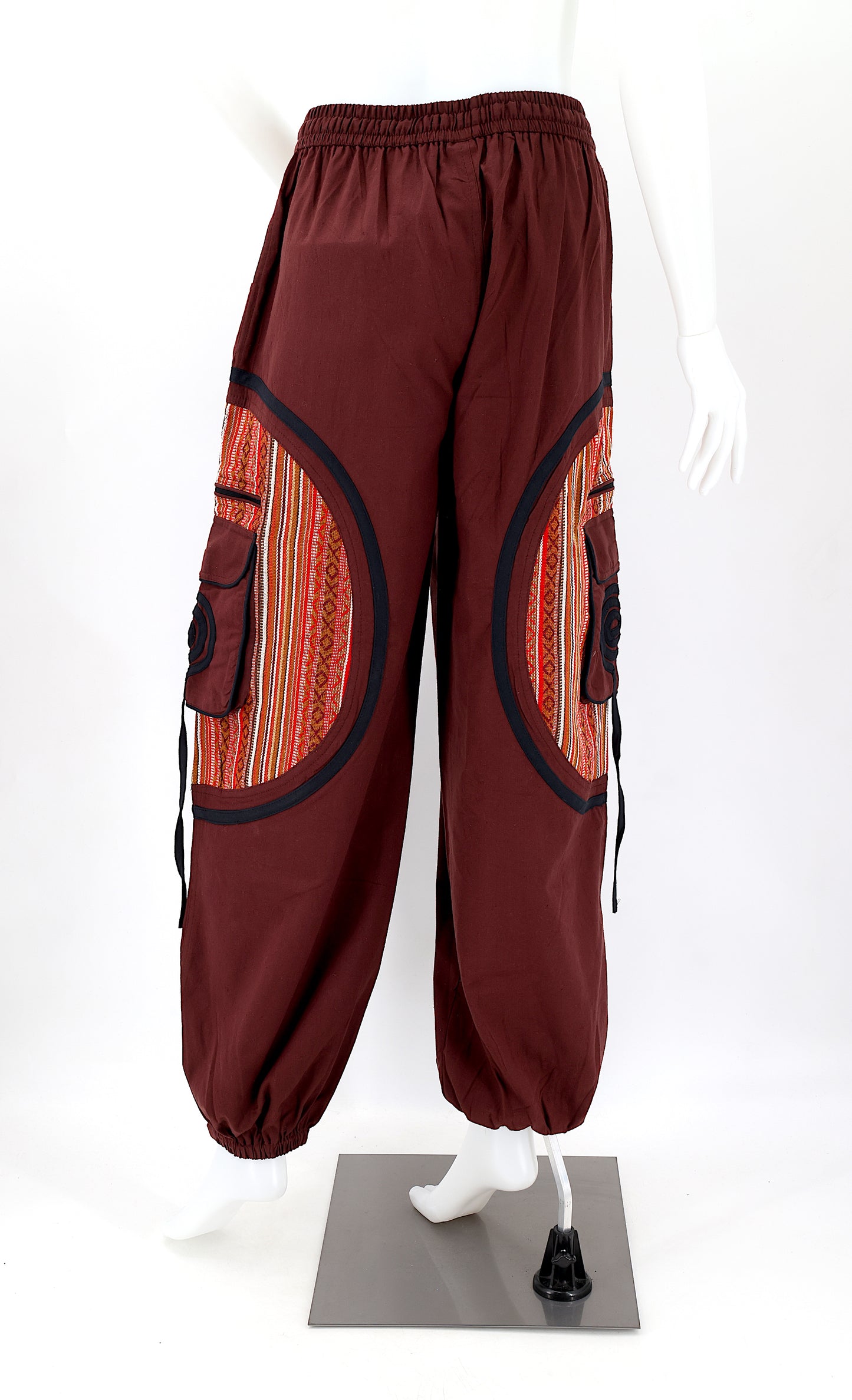 Cotton Hippie Handmade Harem Plain Gheri Mix Bohemian Pants