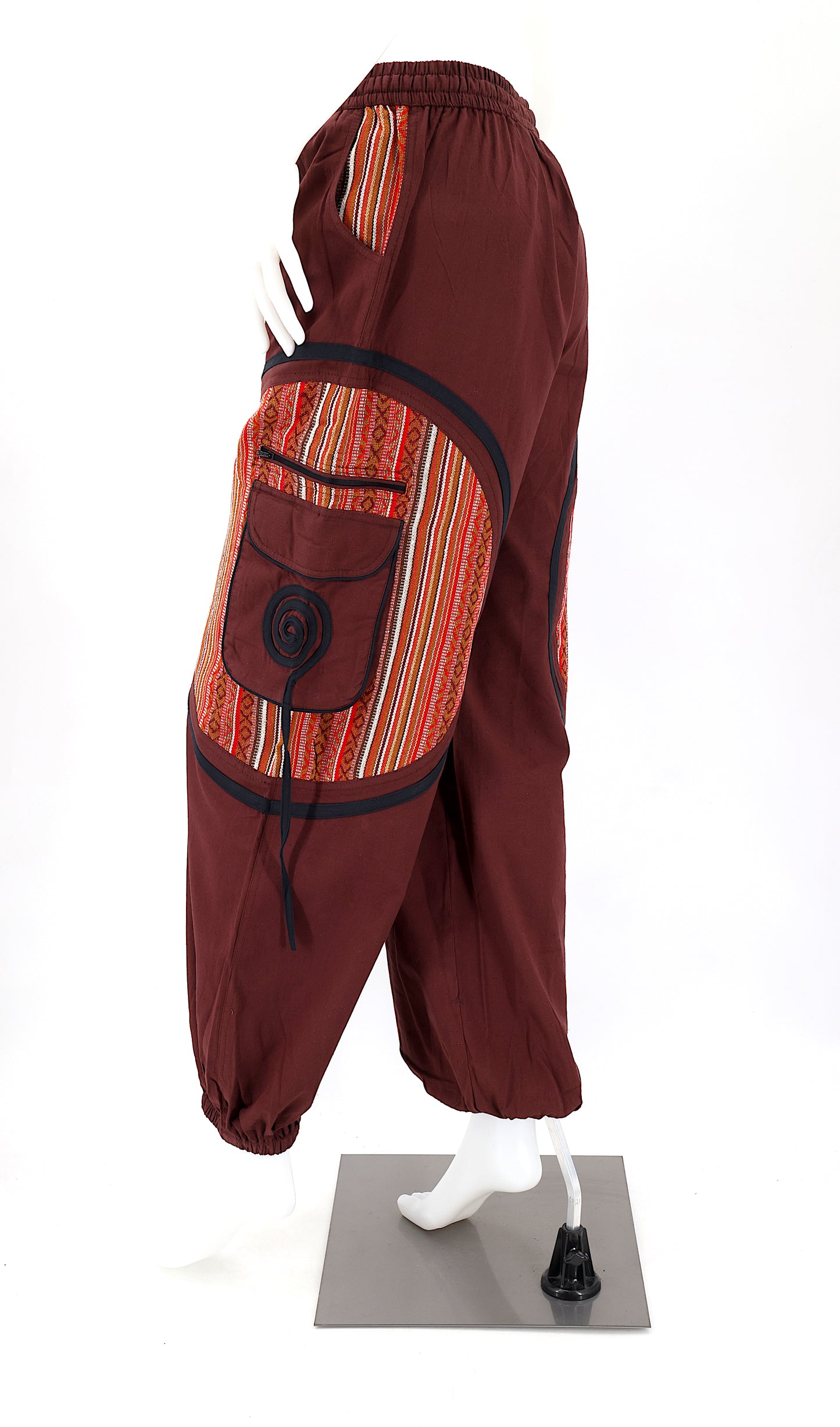 Cotton Hippie Handmade Harem Plain Gheri Mix Bohemian Pants