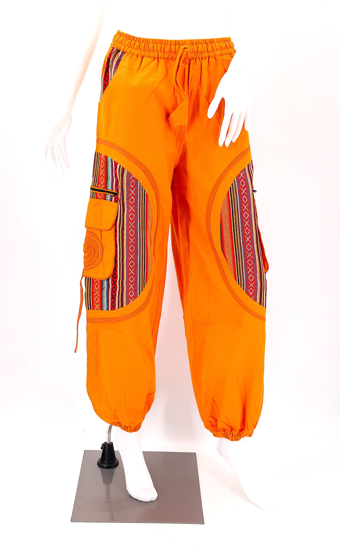 Cotton Hippie Handmade Harem Plain Gheri Mix Bohemian Pants