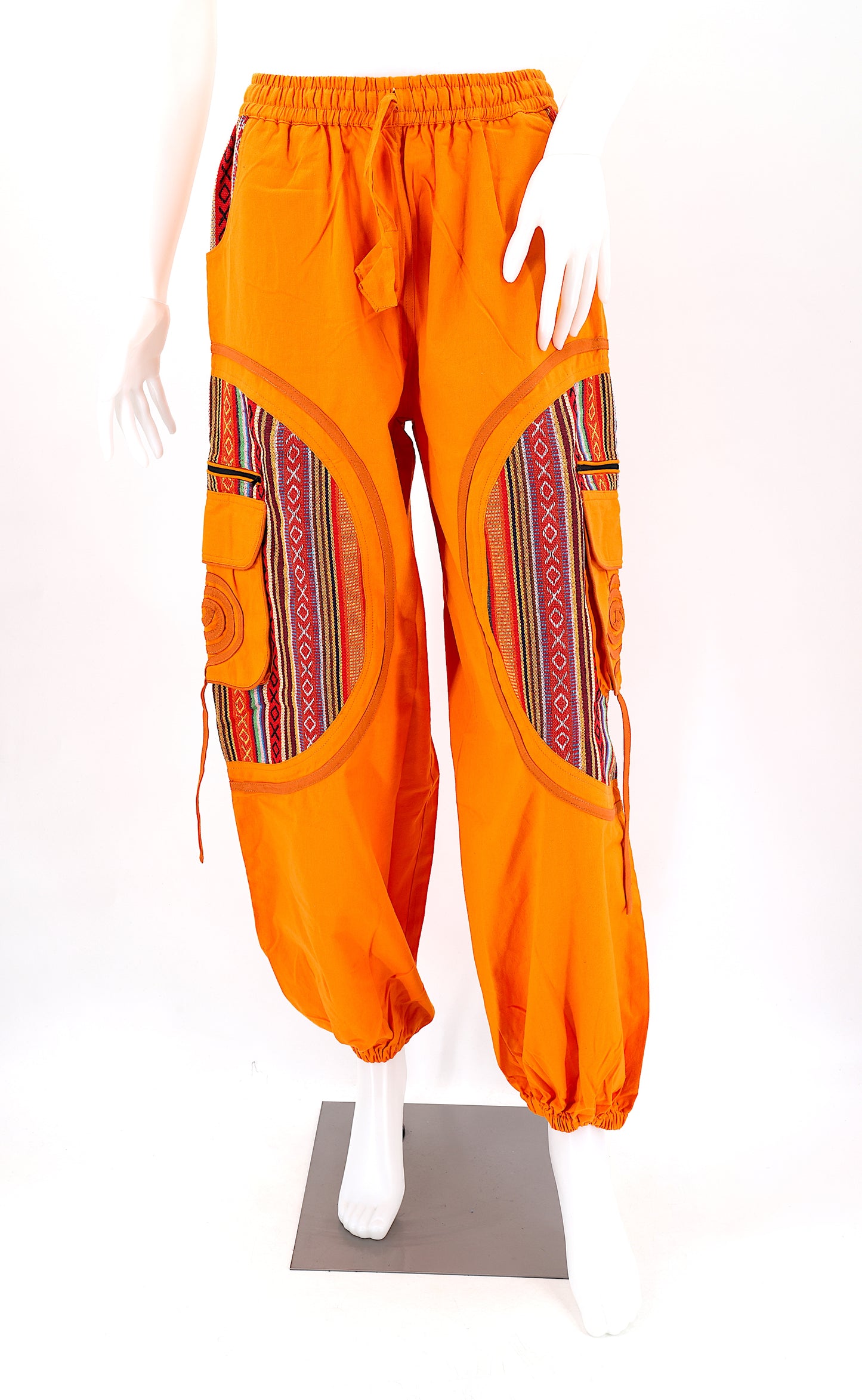 Cotton Hippie Handmade Harem Plain Gheri Mix Bohemian Pants