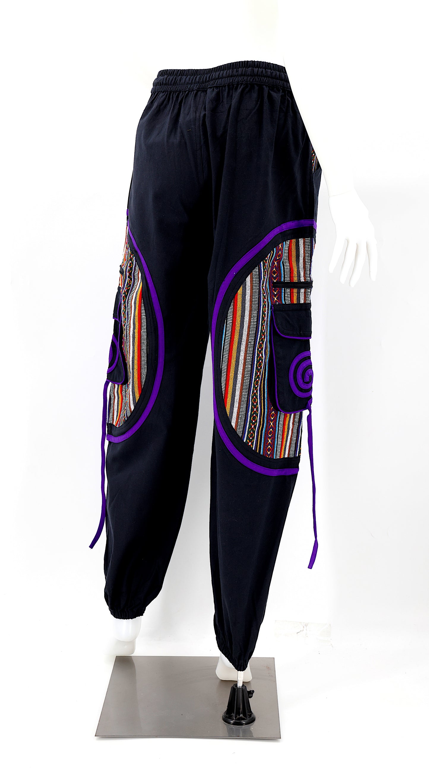 Cotton Hippie Handmade Harem Plain Gheri Mix Bohemian Pants