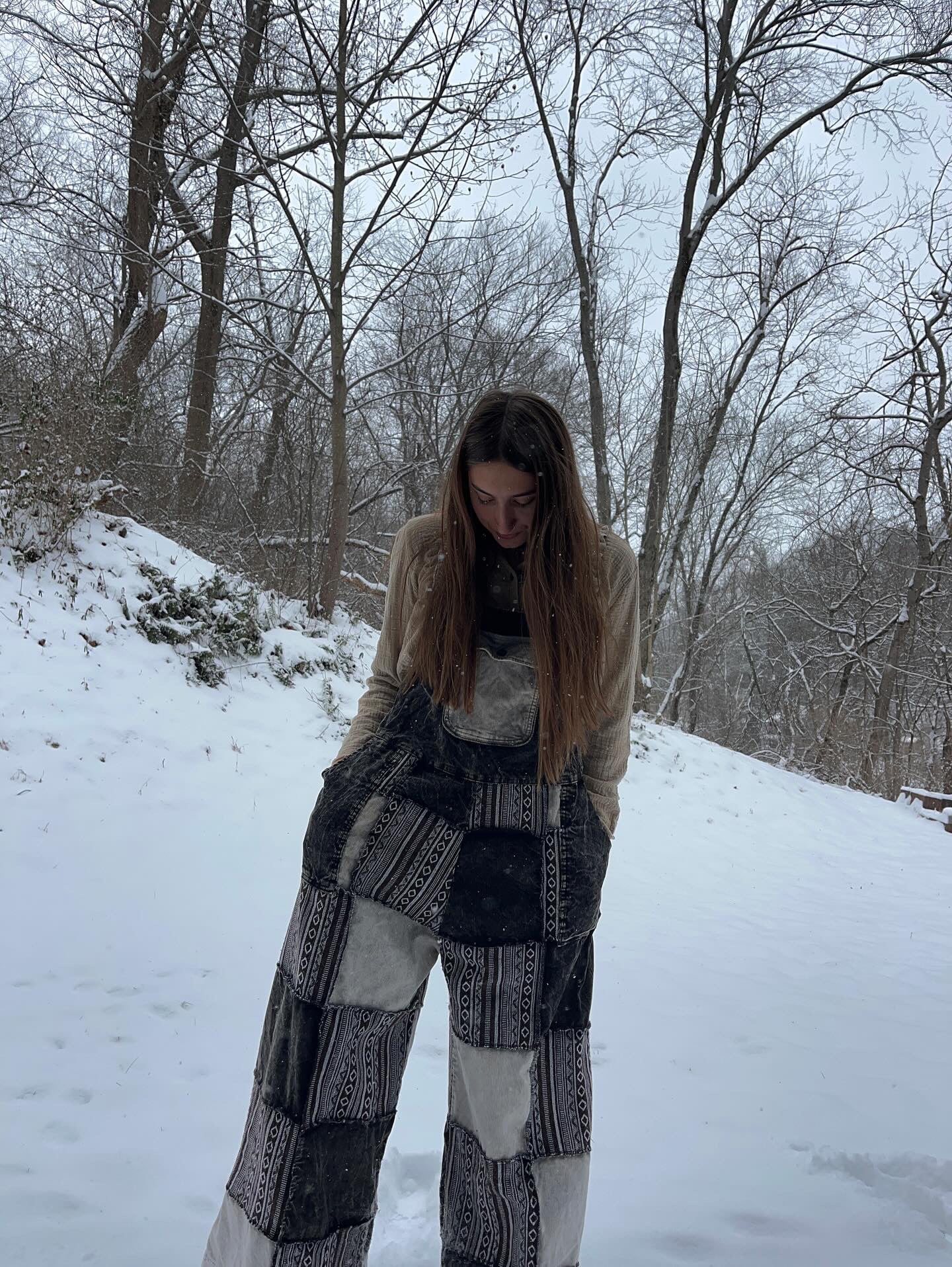 Cotton Hippie Handmade Gheri Patchwork Corduroy Mix Wide Leg Bohemian Overalls