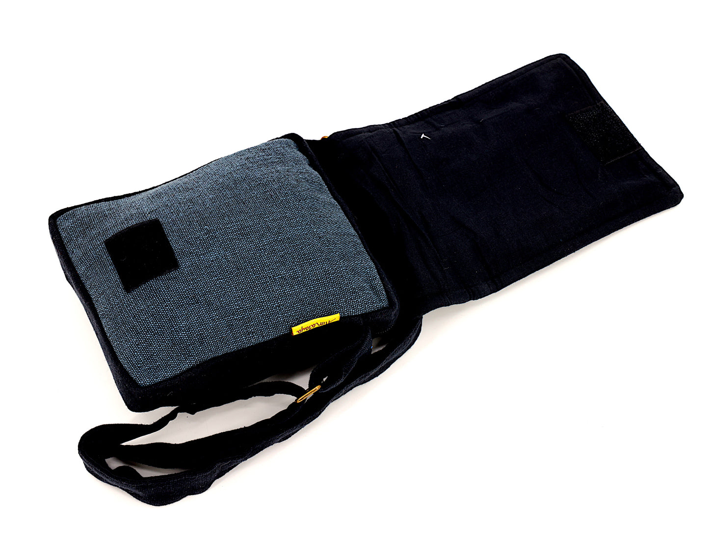 Cotton Sun Hand Embroidered Passport Bag