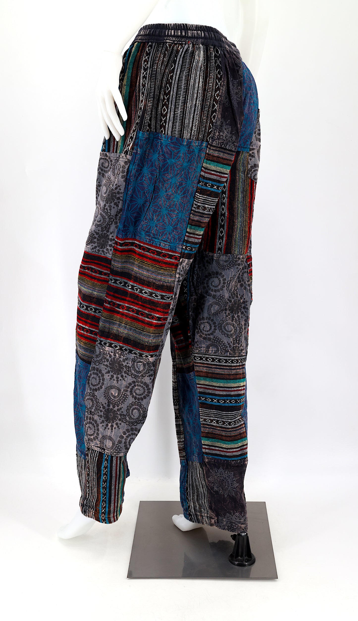 Cotton Hippie Handmade Harem Gheri Patchwork Bohemian Pants