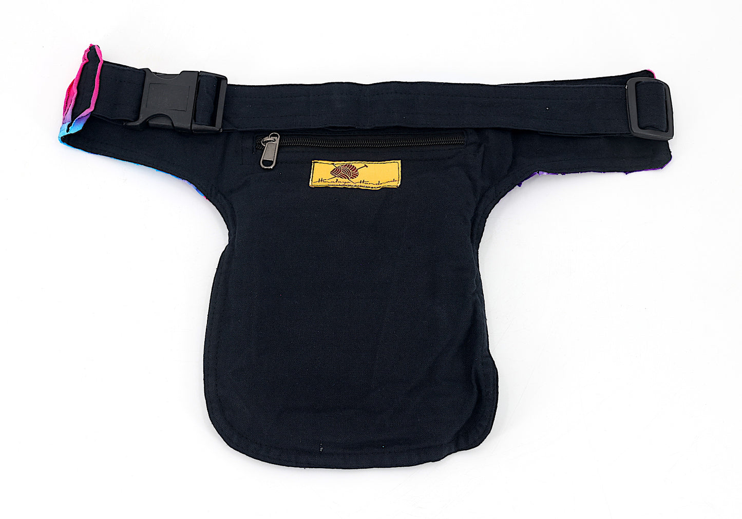 Cotton Tie-Dye Spiral Hand Embroidered Fanny Pack