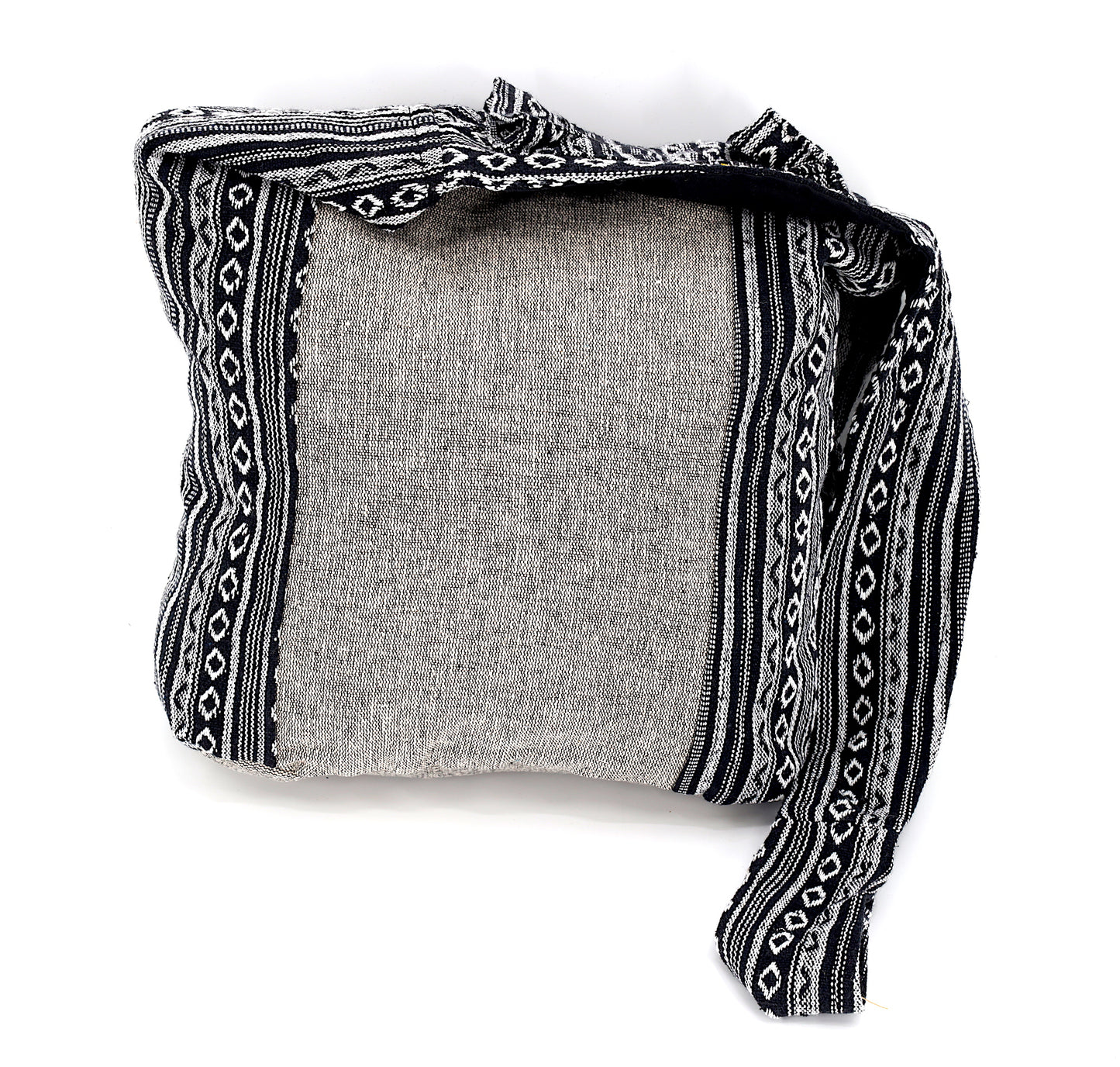 Cotton Frog Mushroom Print Handmade Crossbody Bag