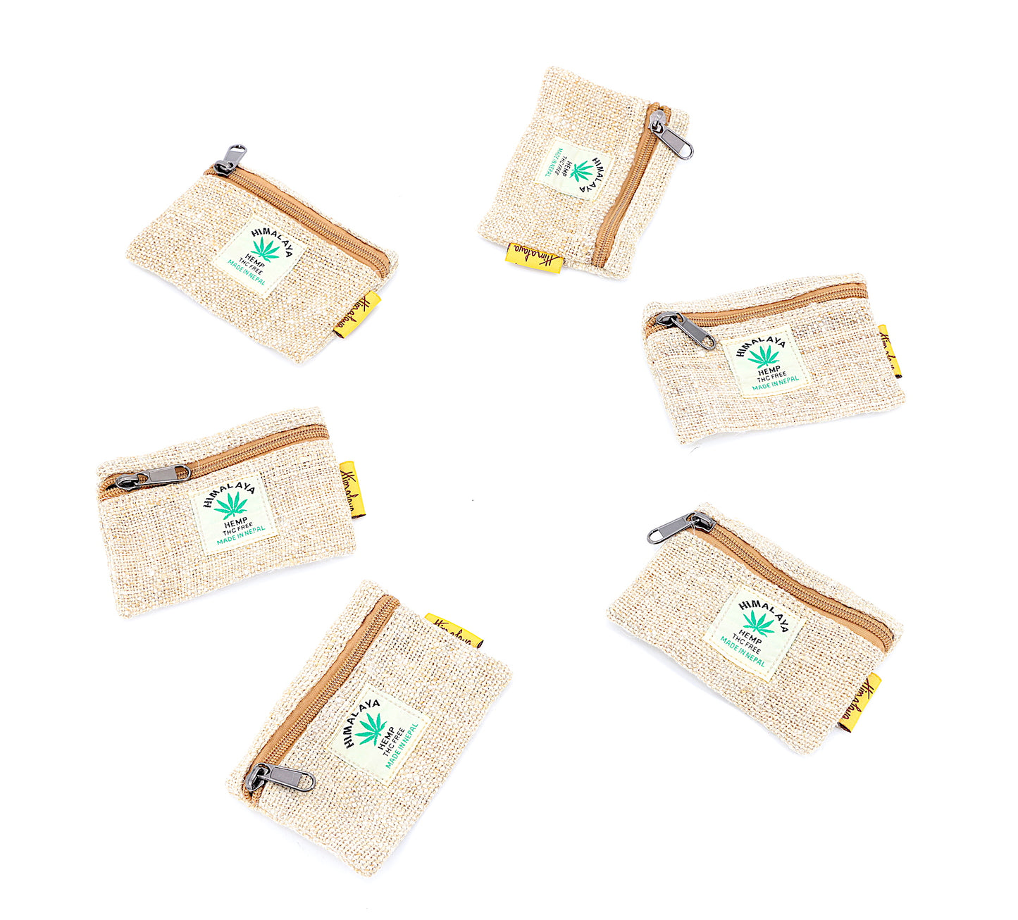 100% Hemp Coin Purse