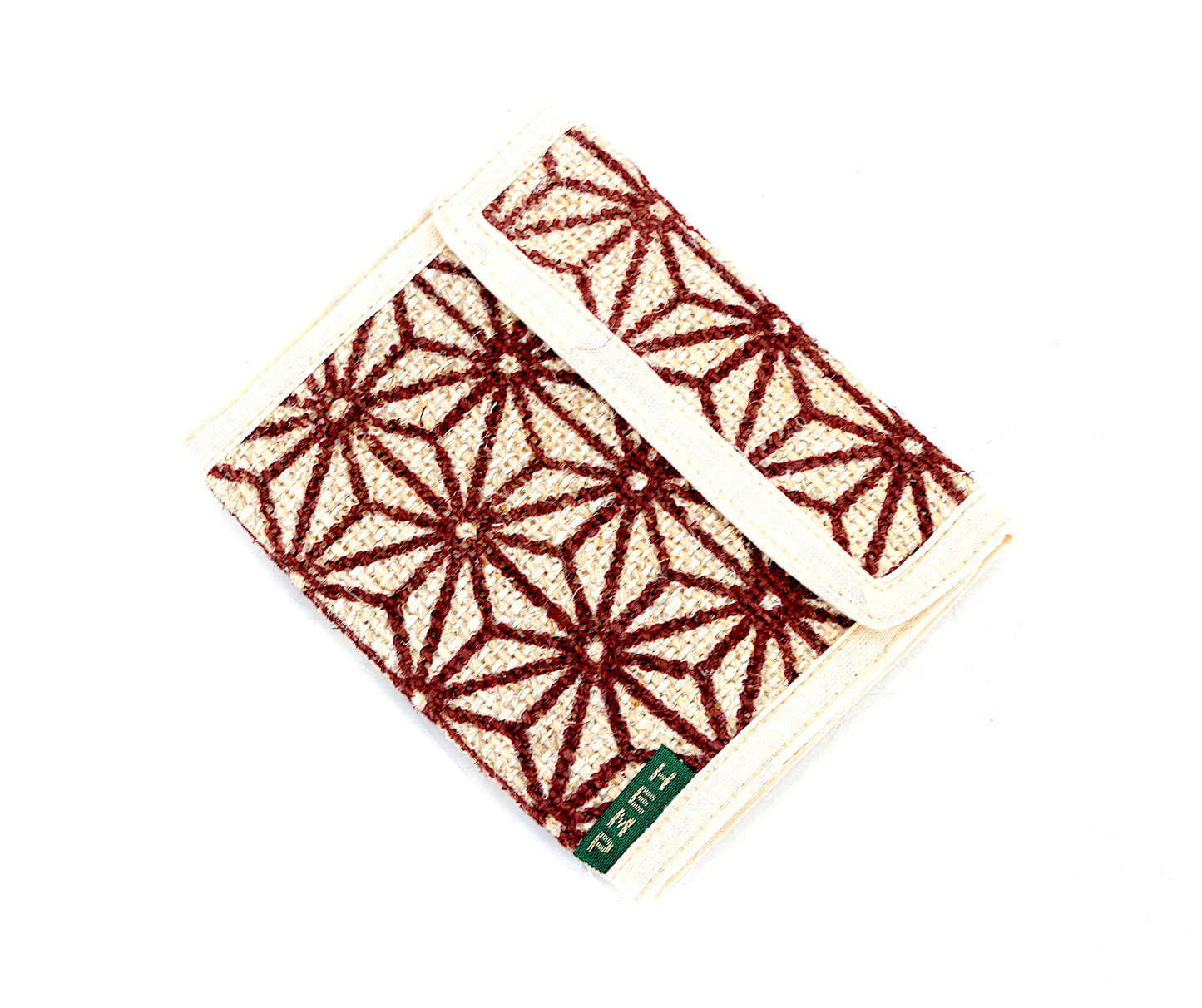 Trifold-Geldbörse aus 100 % Hanf