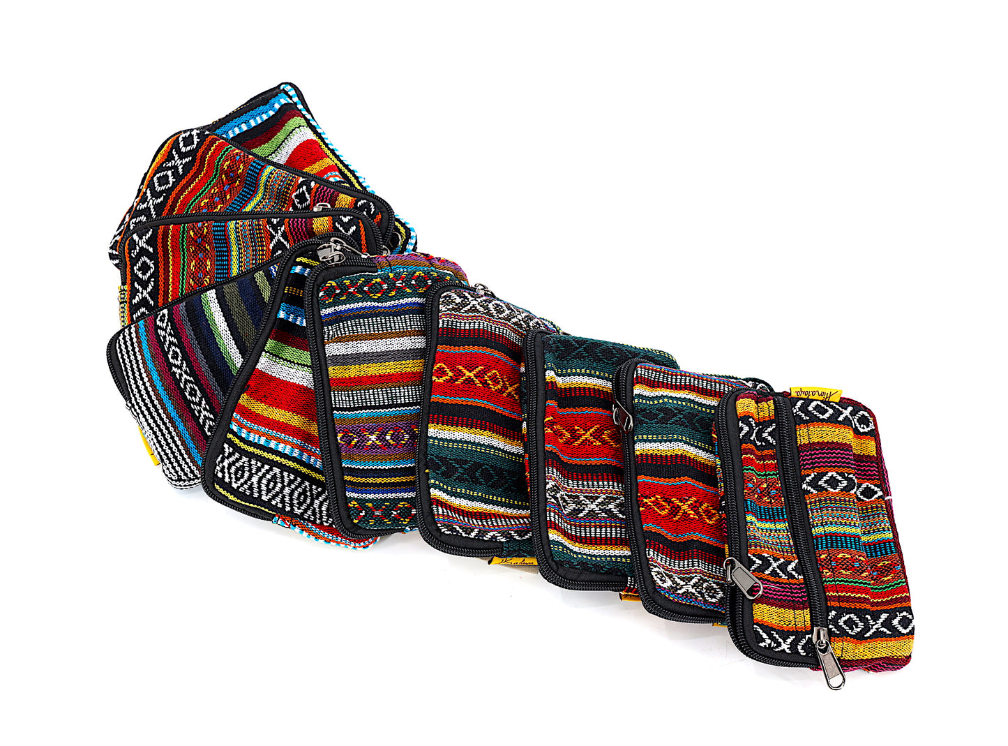 100% Hemp with Gheri Mix Coin Purse