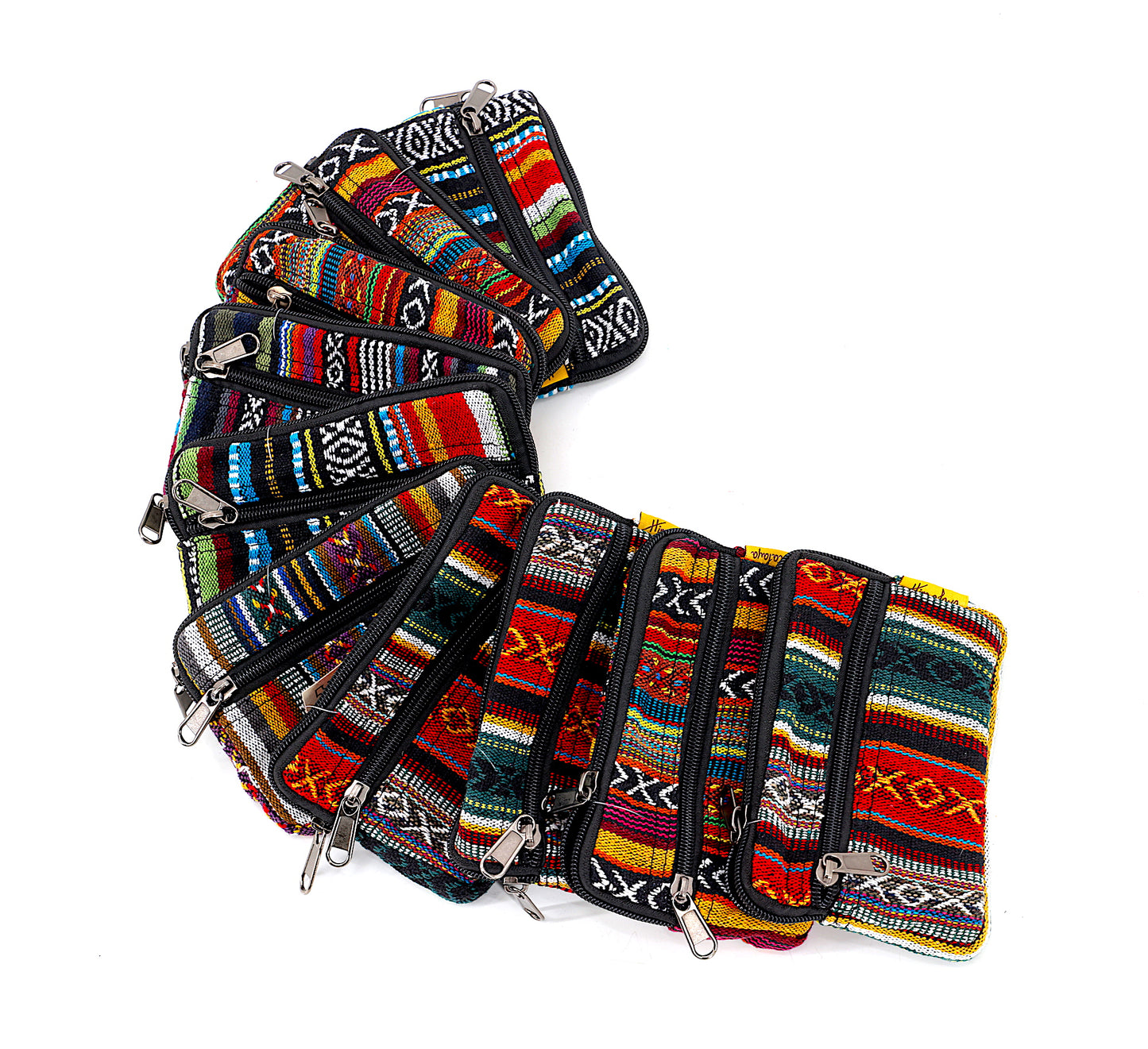 100% Hemp with Gheri Mix Coin Purse