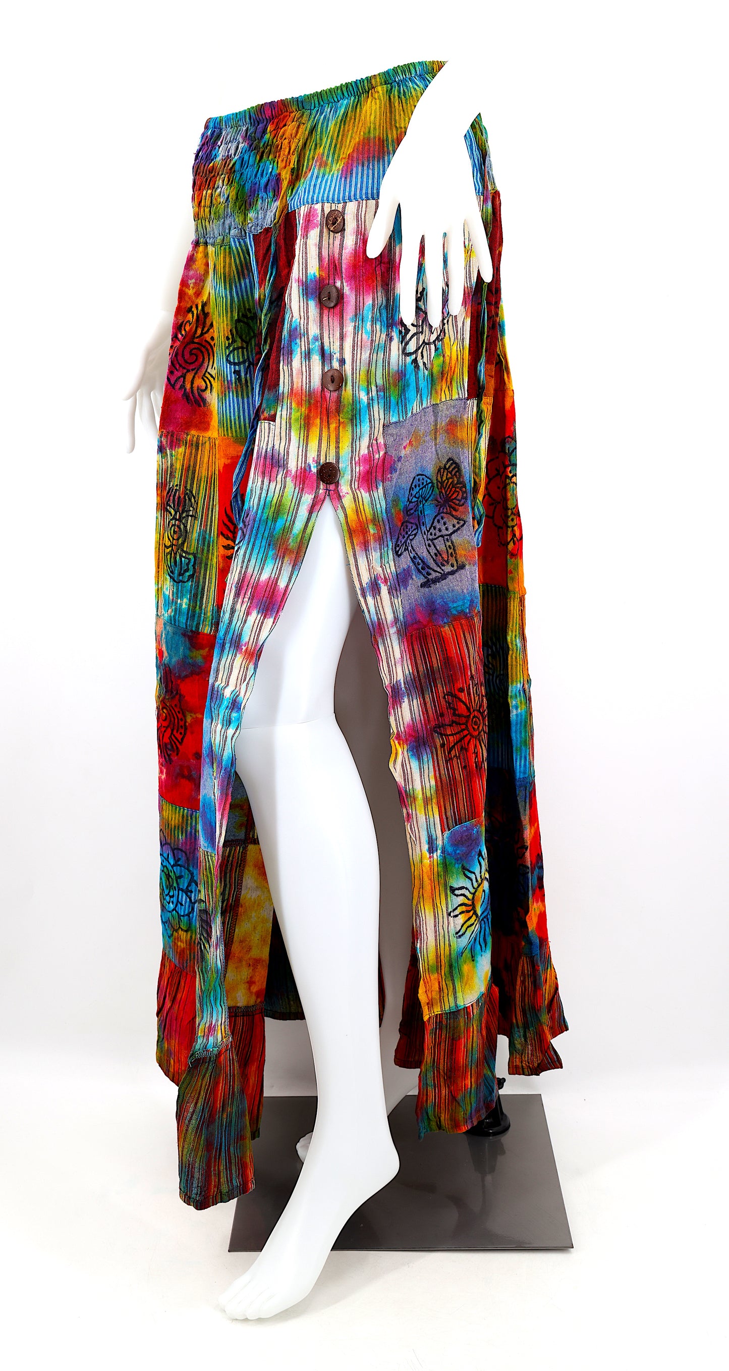 Cotton Hippie Handmade Patchwork Bohemian Skirt