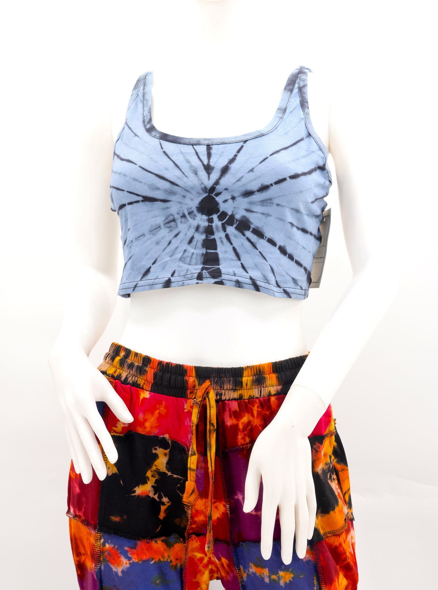 Cotton Hippie Handmade Tie Dye Ladies Bohemian Top