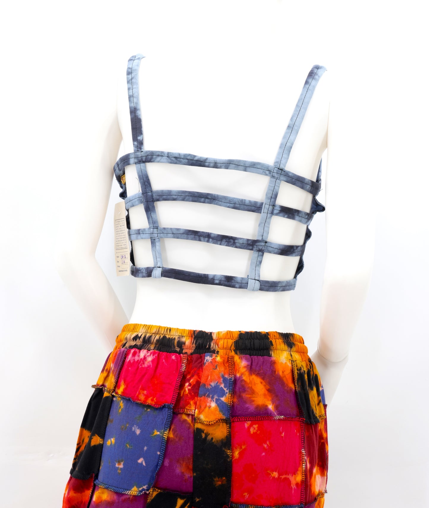 Cotton Hippie Handmade Tie Dye Ladies Bohemian Top