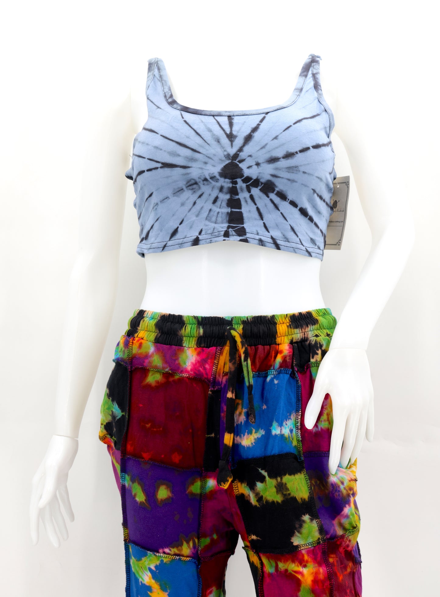 Cotton Hippie Handmade Tie Dye Ladies Bohemian Top