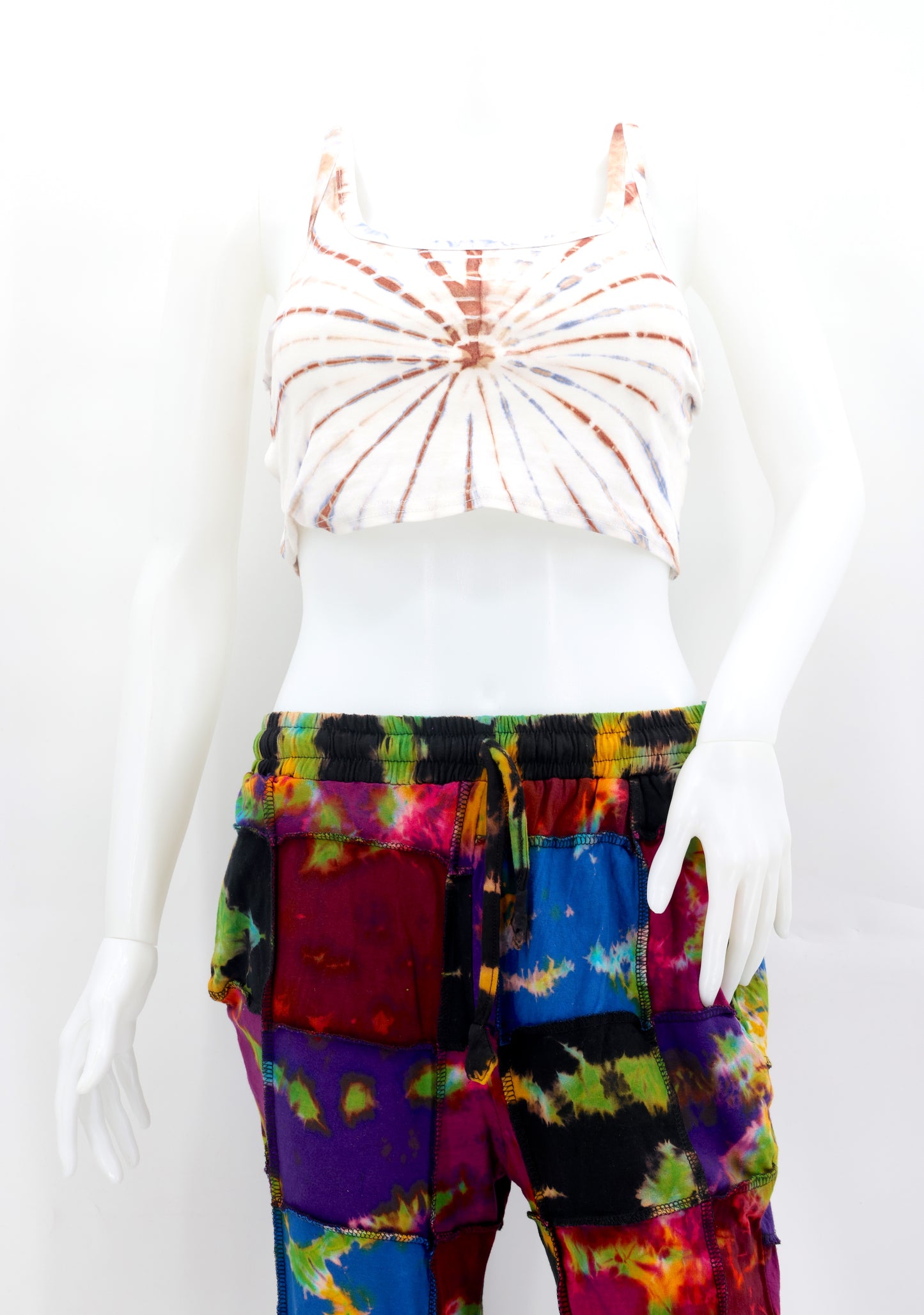 Cotton Hippie Handmade Tie Dye Ladies Bohemian Top