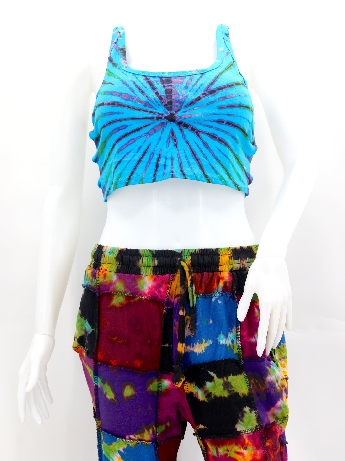 Cotton Hippie Handmade Tie Dye Ladies Bohemian Top