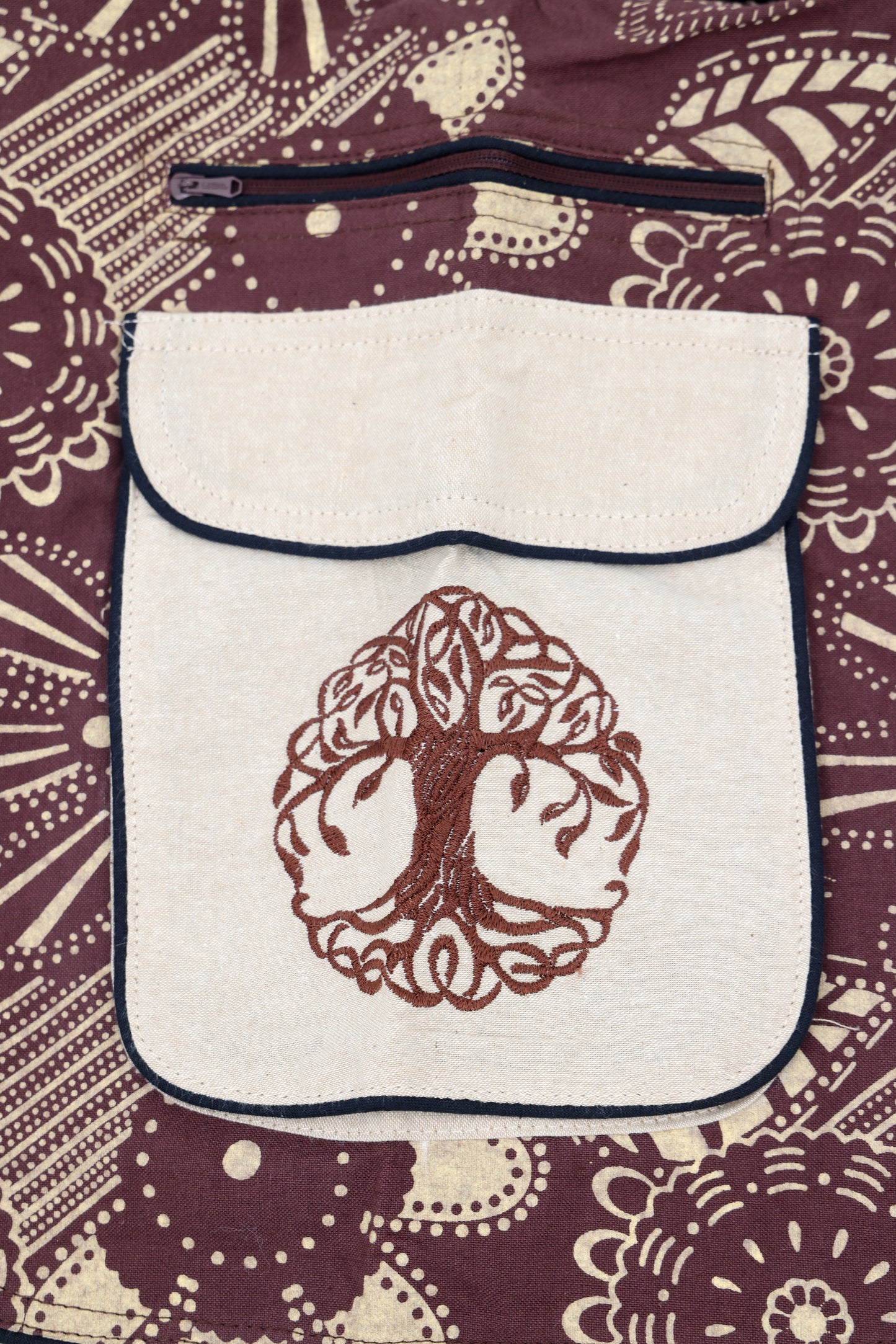 Cotton Hippie Handmade Harem Tree Of Life Embroidered Crazy Patterned Bohemian Pants