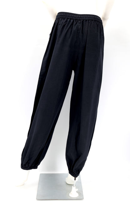 Yggdrasil Embroidered Tree of Life Gheri Mix Harem Pants