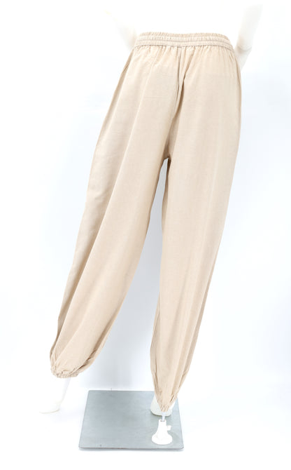 Yggdrasil Embroidered Tree of Life Gheri Mix Harem Pants