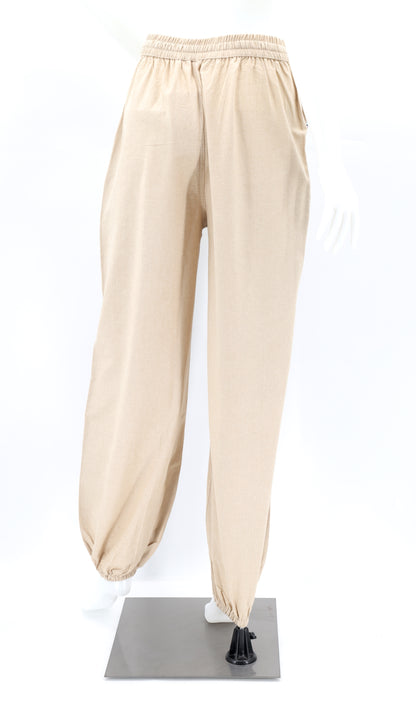 Yggdrasil Embroidered Tree of Life Gheri Mix Harem Pants