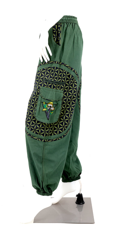 Side view highlighting comfortable straight-leg cut and cuff details