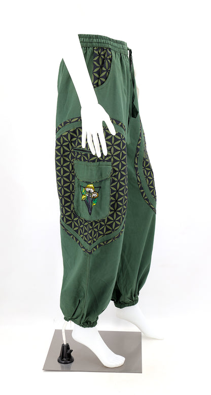 Side view highlighting comfortable straight-leg cut and cuff details