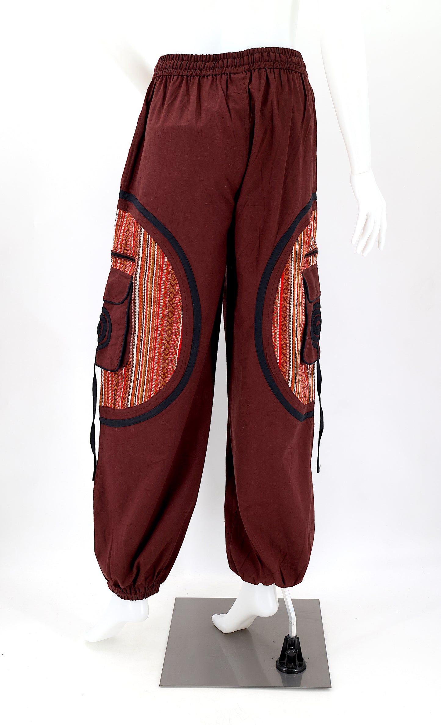 Cotton Hippie Handmade Harem Plain Gheri Mix Bohemian Trousers