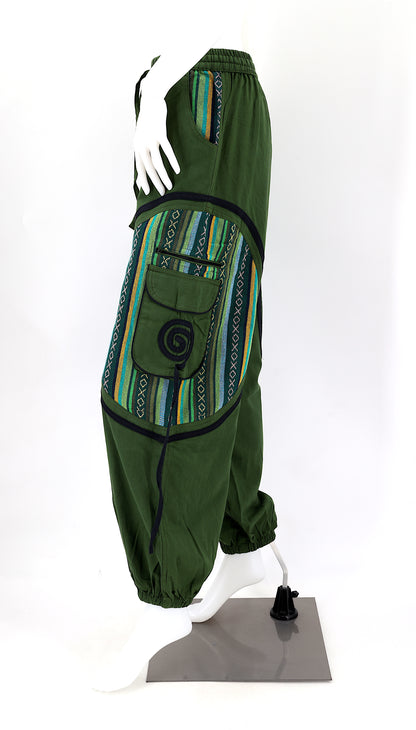 Plain Gheri Mix Cotton Harem Pants