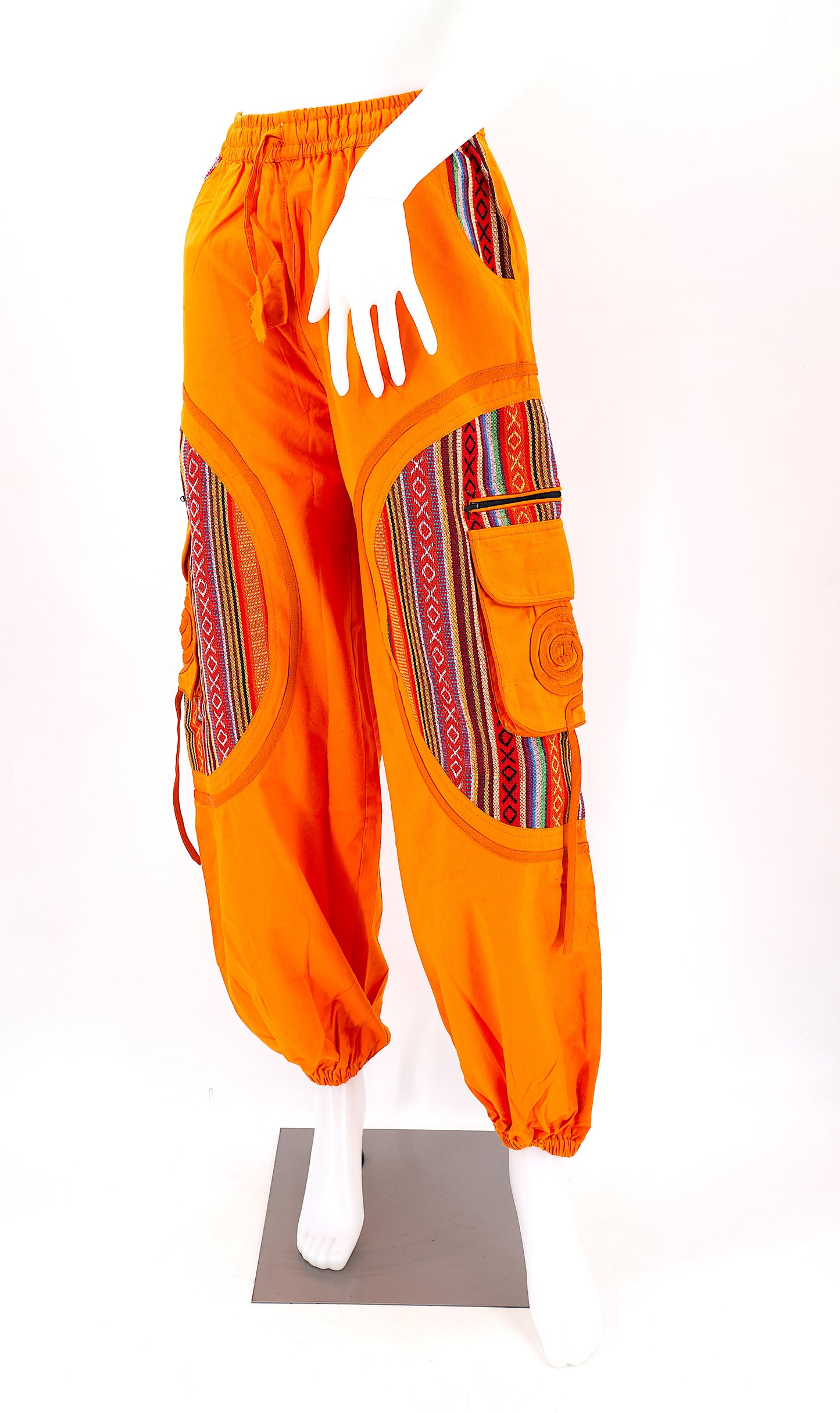 Cotton Hippie Handmade Harem Plain Gheri Mix Bohemian Trousers