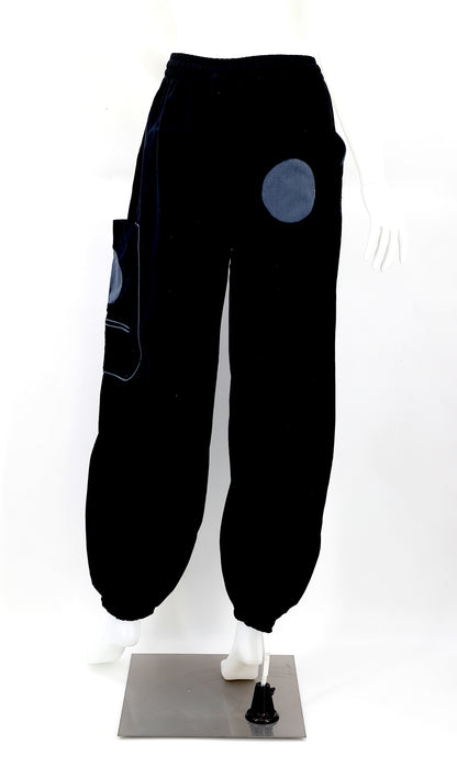 Solid Color Plain Cotton Harem Pants