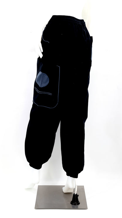 Solid Color Plain Cotton Harem Pants