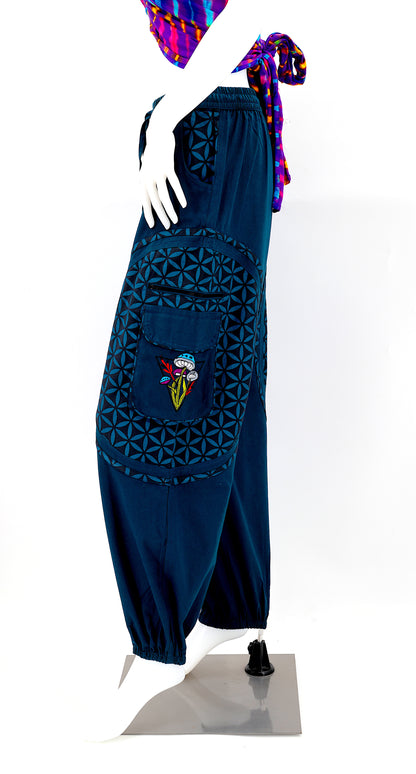 Side view highlighting comfortable straight-leg cut and cuff details