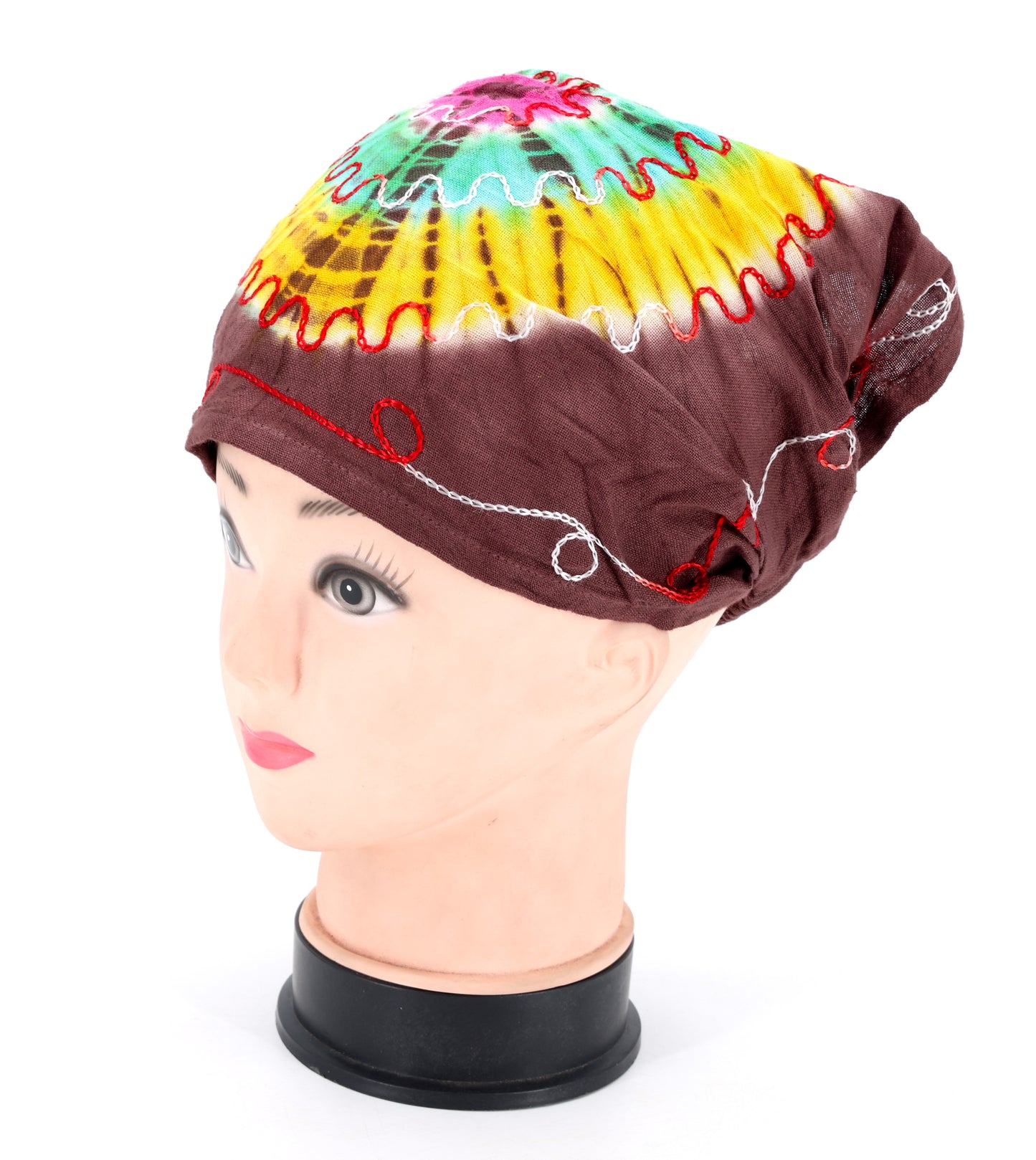 Cotton Hippie Handmade Tie Dye Embroidered Bohemian Headband