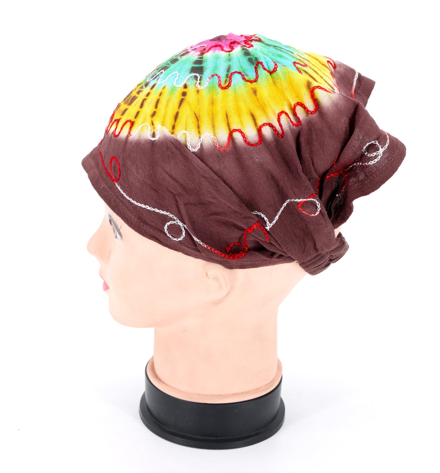 Cotton Hippie Handmade Tie Dye Embroidered Bohemian Headband