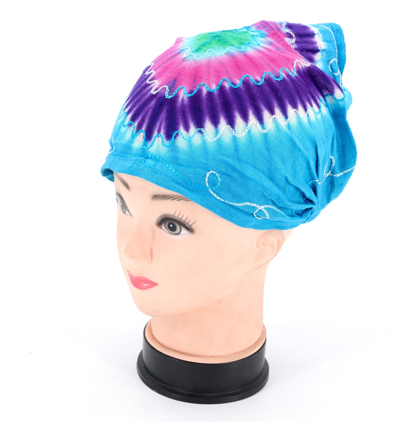 Cotton Hippie Handmade Tie Dye Embroidered Bohemian Headband