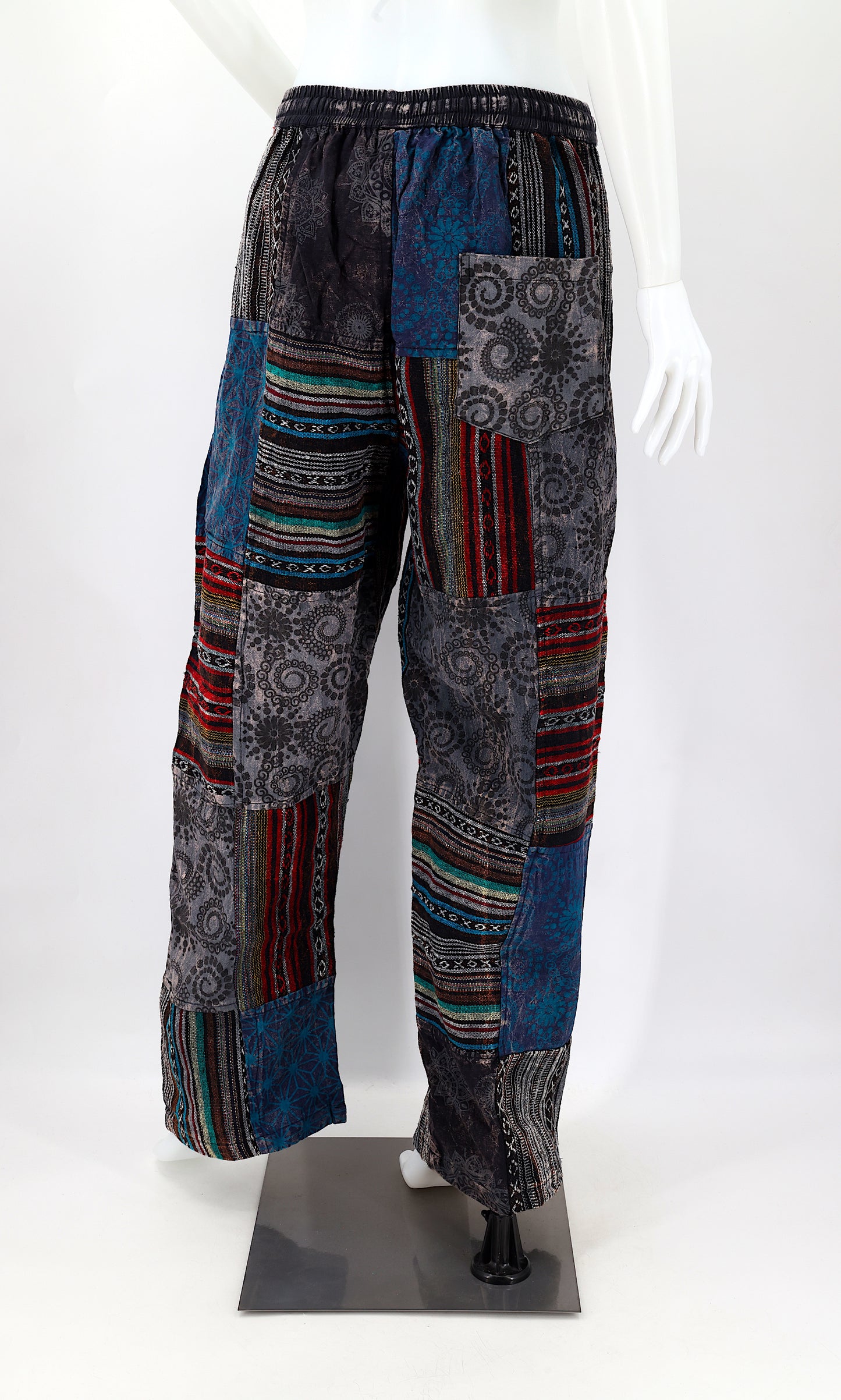 Cotton Hippie Handmade Harem Gheri Patchwork Bohemian Trousers