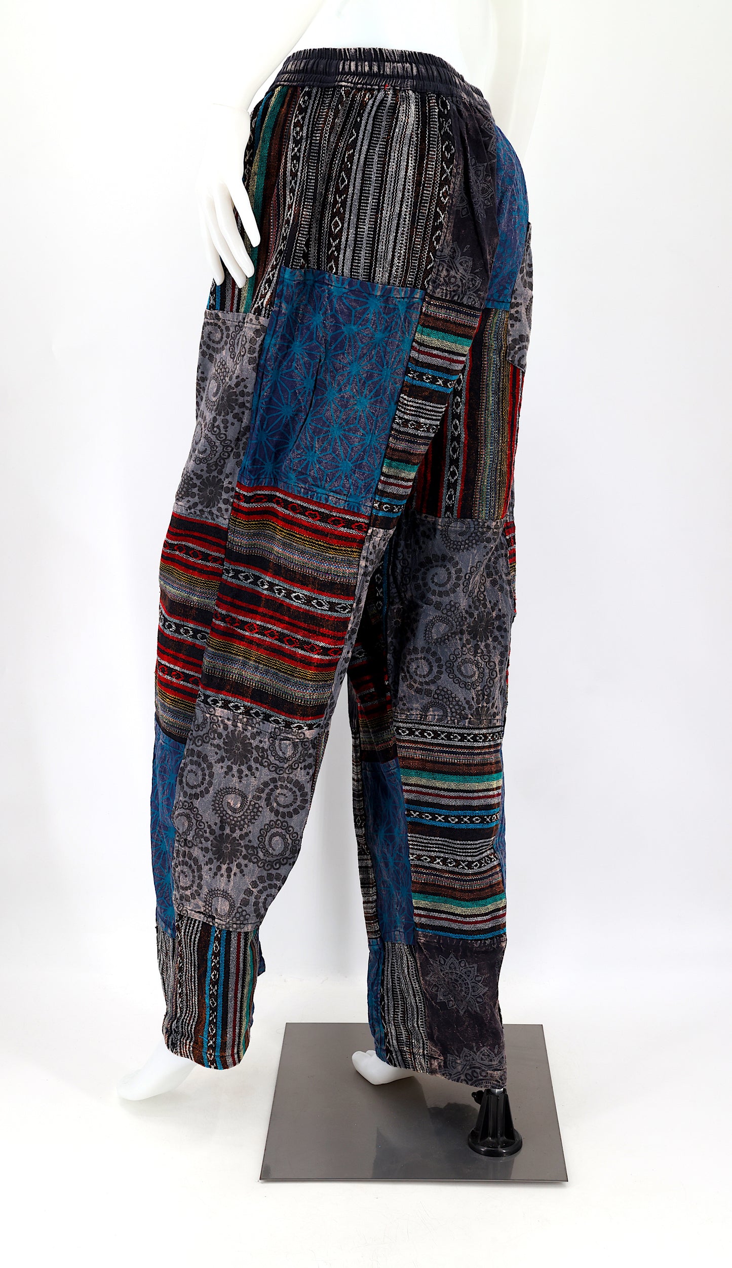 Cotton Hippie Handmade Harem Gheri Patchwork Bohemian Trousers