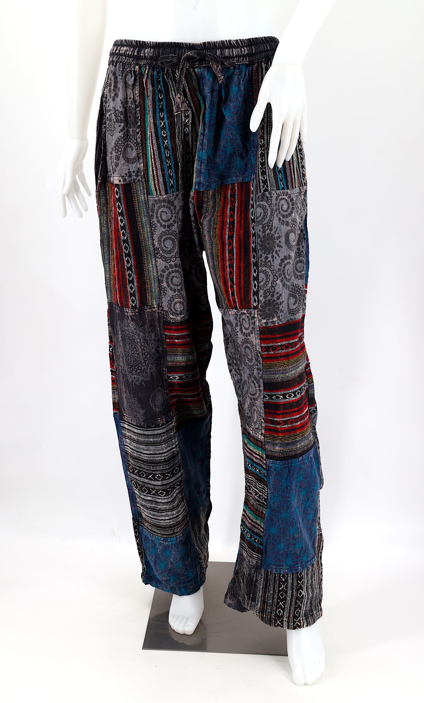 Cotton Hippie Handmade Harem Gheri Patchwork Bohemian Trousers