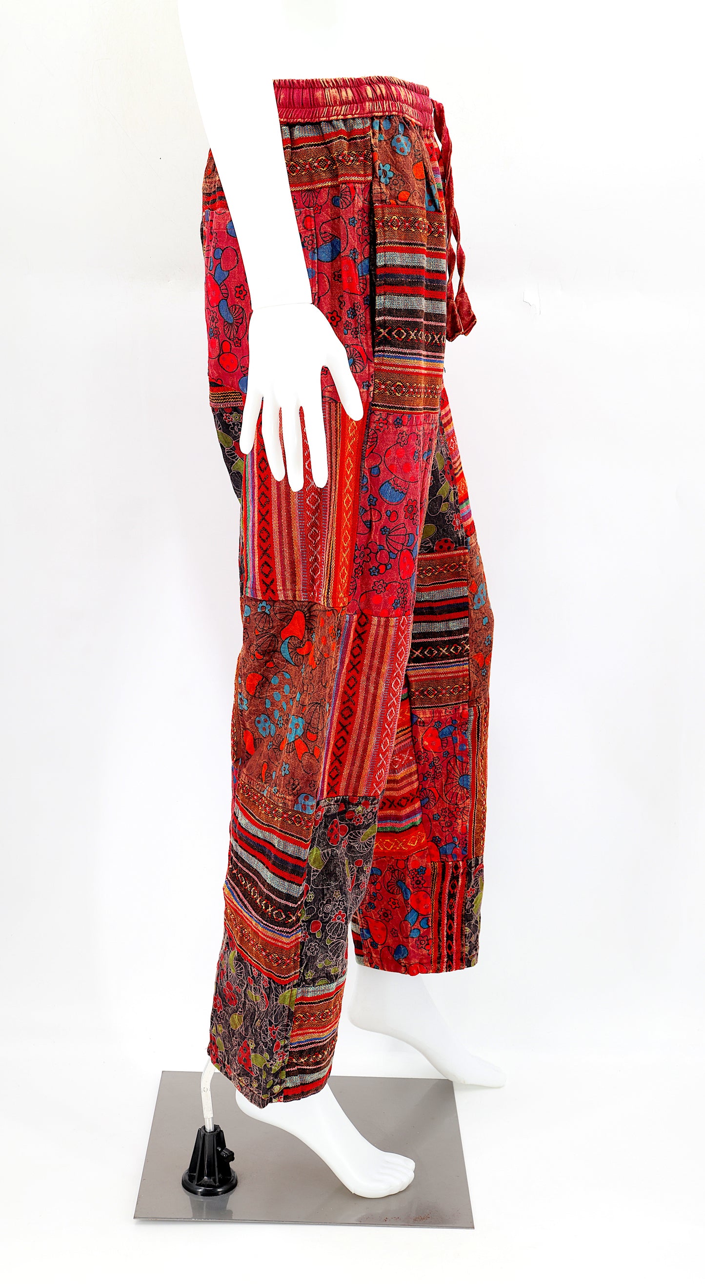 Cotton Hippie Handmade Harem Gheri Patchwork Bohemian Trousers