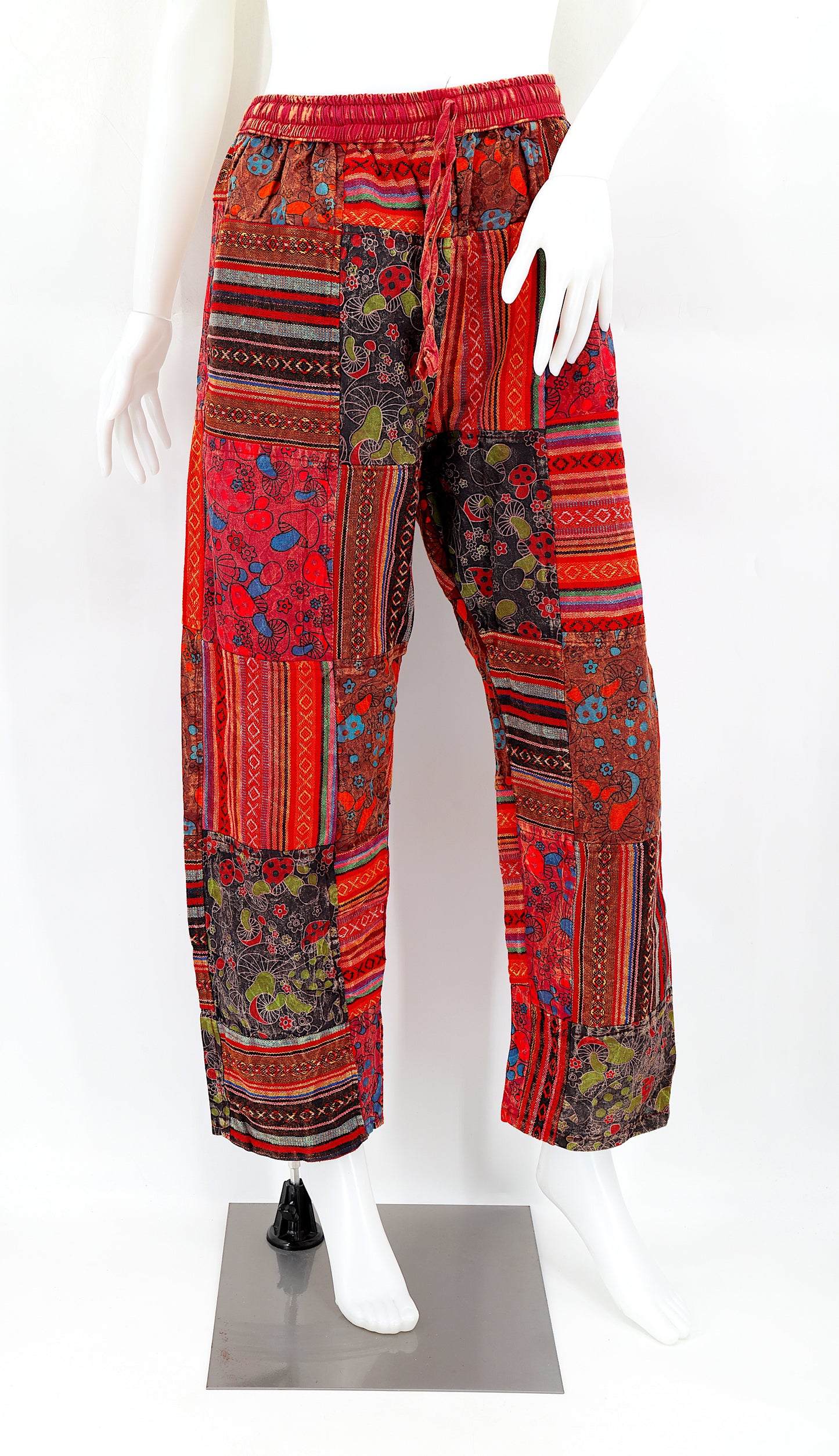 Cotton Hippie Handmade Harem Gheri Patchwork Bohemian Trousers