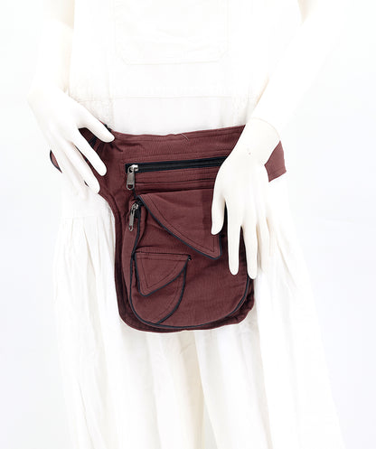 Cotton Handmade Multi-Pocketed Fanny Pack