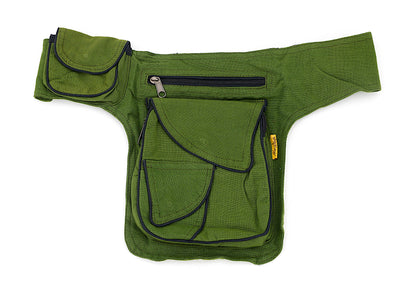 Cotton Handmade Multi-Pocketed Fanny Pack