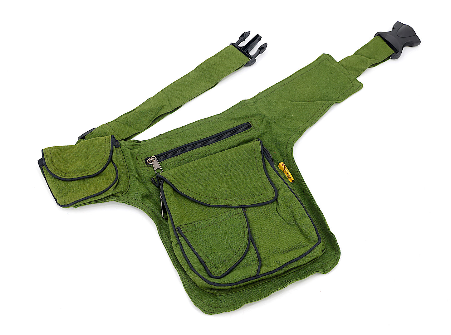 Cotton Handmade Multi-Pocketed Fanny Pack