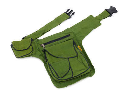 Cotton Handmade Multi-Pocketed Fanny Pack