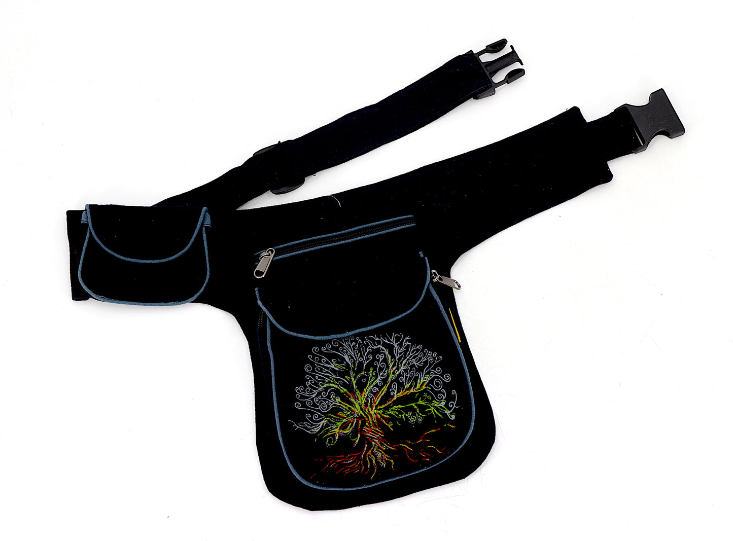 Cotton Handmade Tree Of Life Artwork Fanny Pack