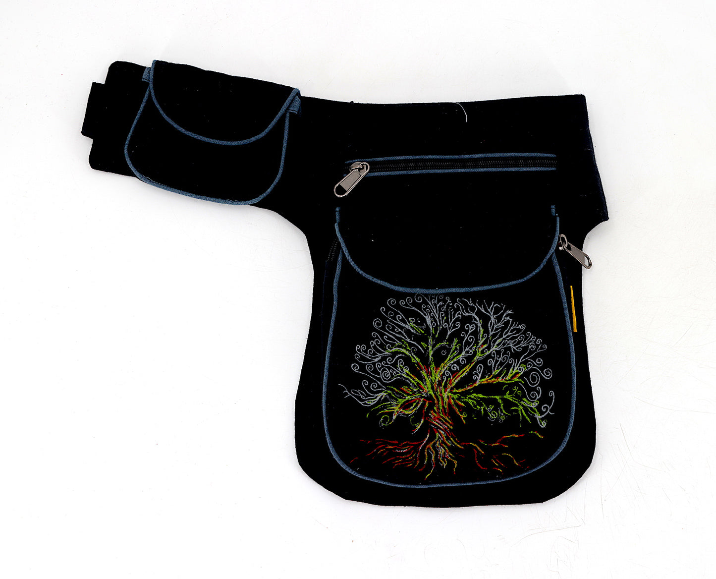 Cotton Handmade Tree Of Life Artwork Fanny Pack