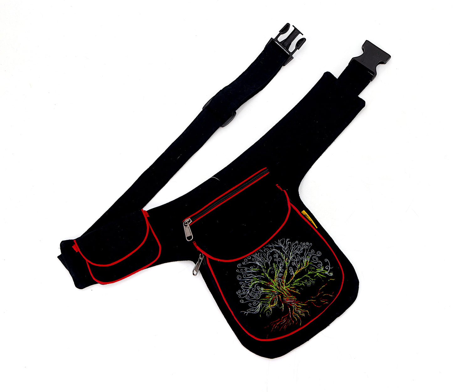 Cotton Handmade Tree Of Life Artwork Fanny Pack