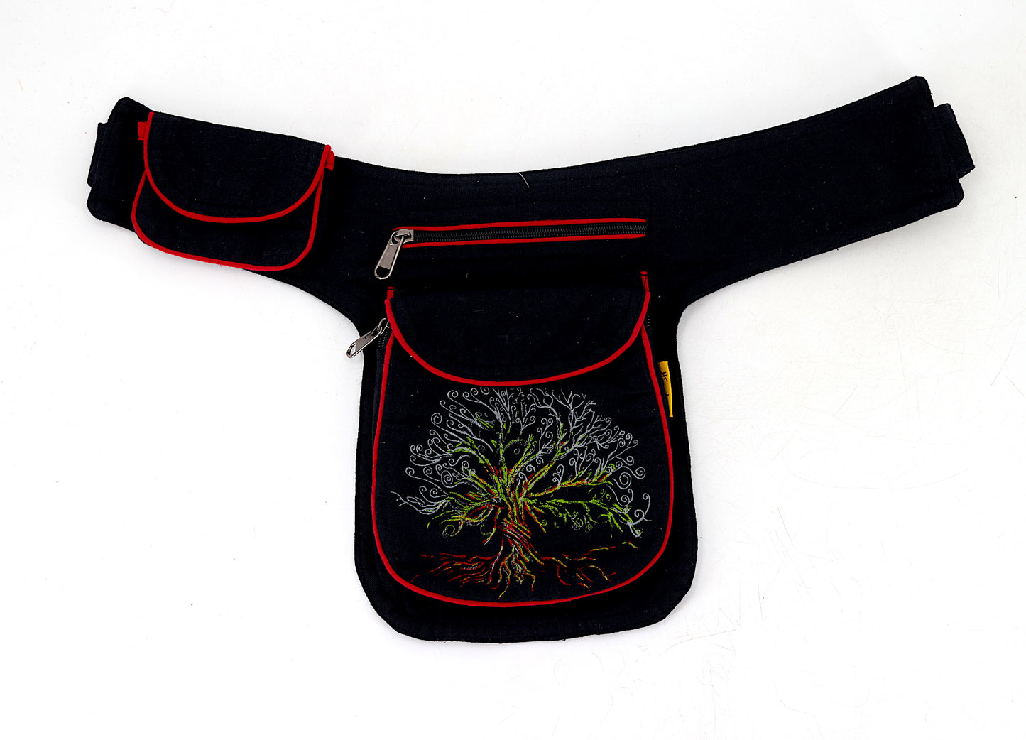 Cotton Handmade Tree Of Life Artwork Fanny Pack