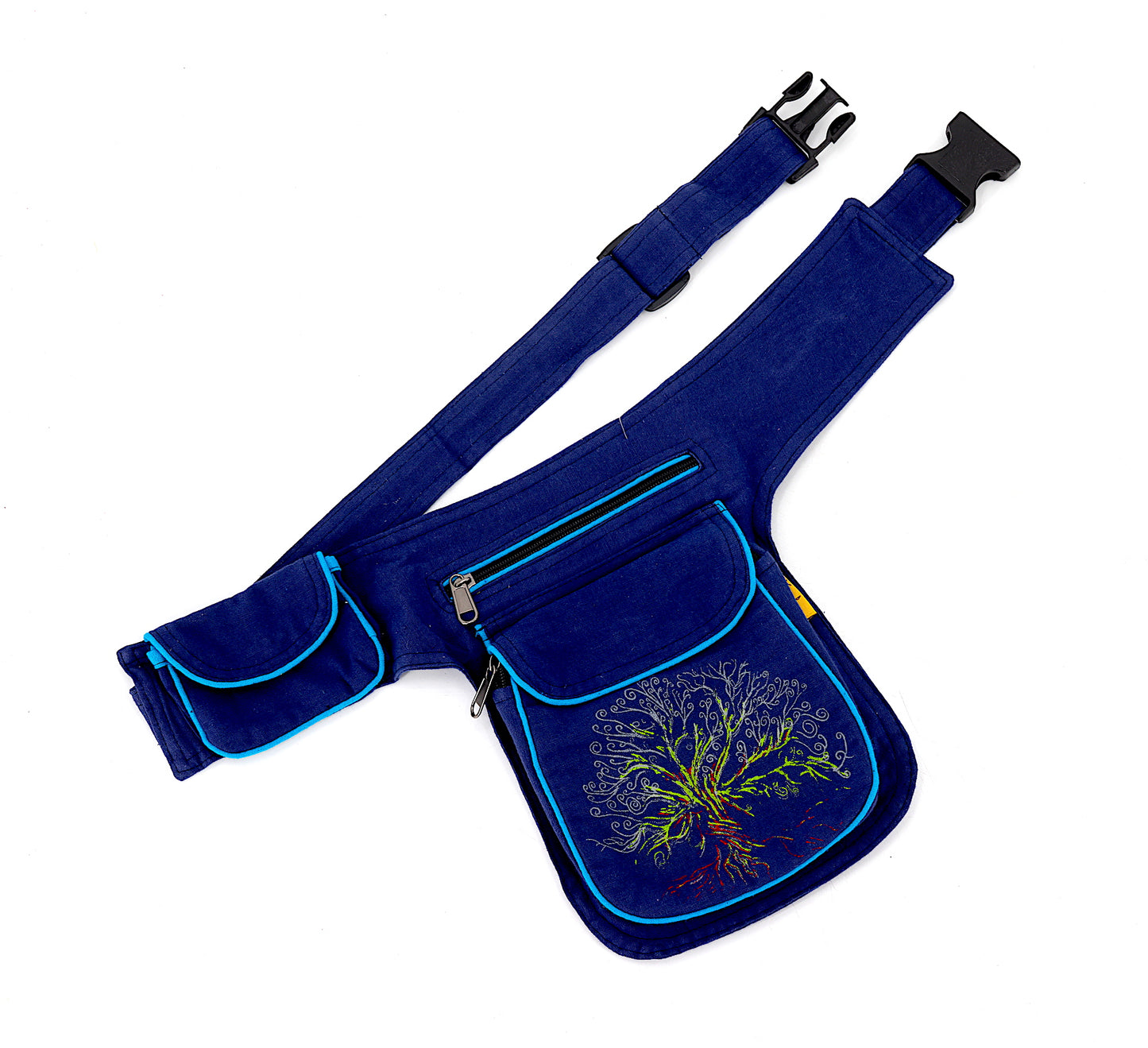 Cotton Handmade Tree Of Life Artwork Fanny Pack